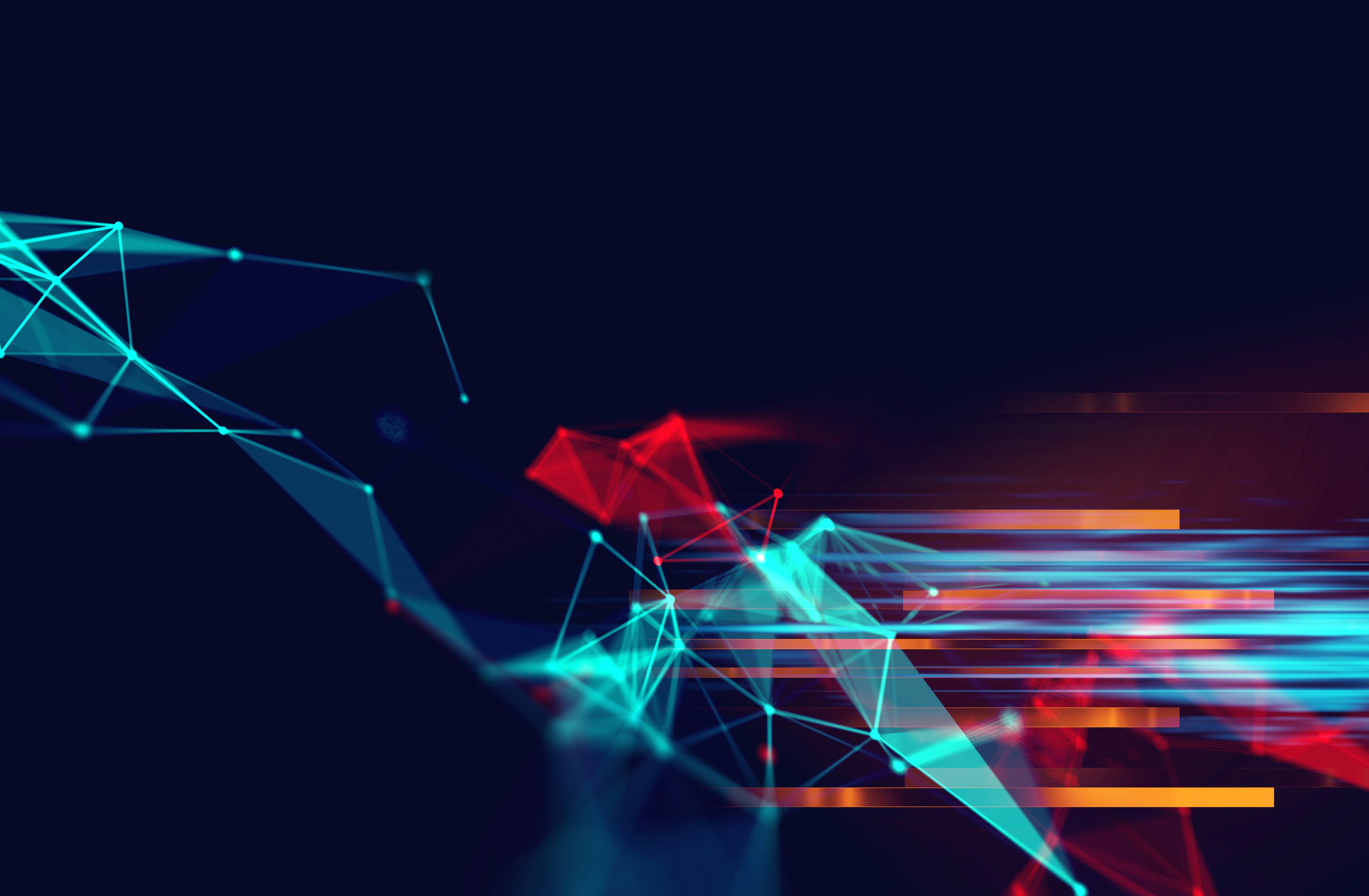 Digital network background